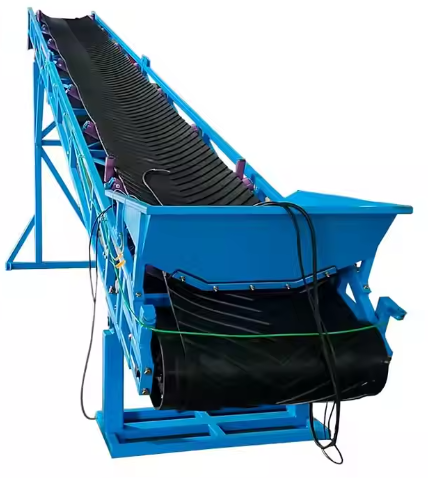Oil resistant belt conveyor