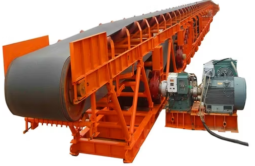 Construction belt conveyor