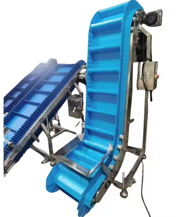 High speed belt conveyor