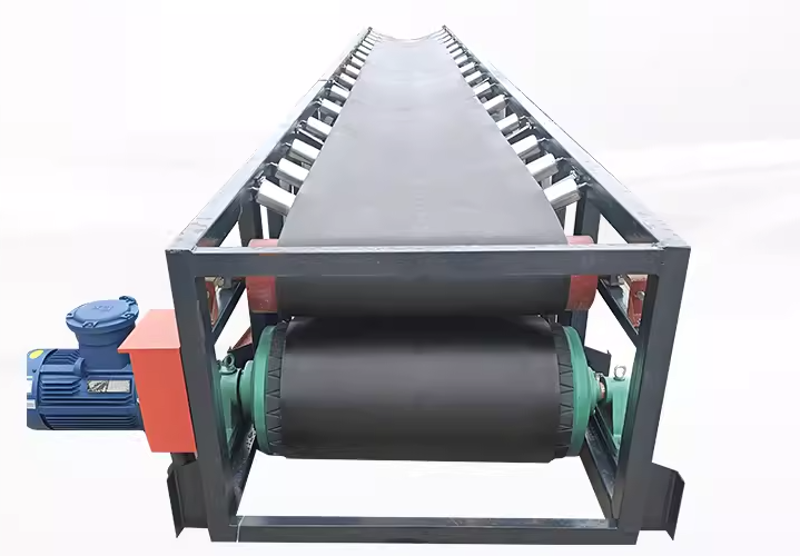Heavy duty belt conveyor