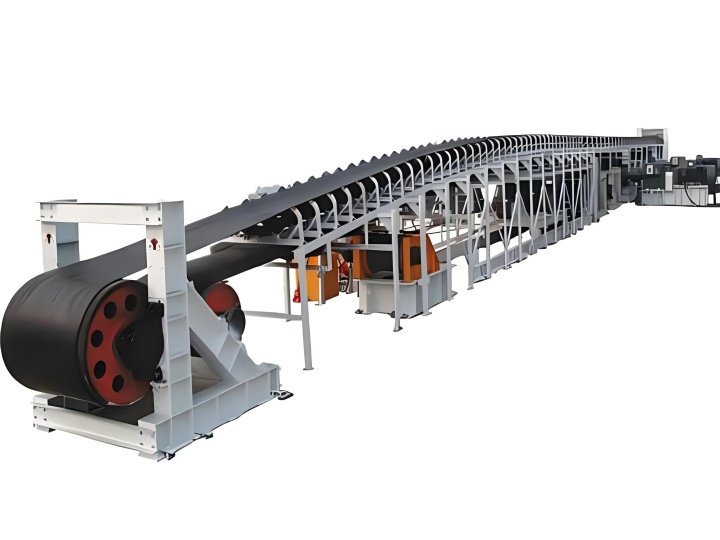 Heavy-Duty Trough Belt Conveyor 