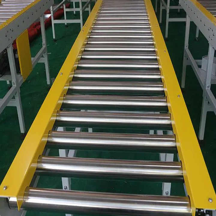 Chain driven roller conveyors