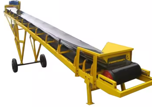 Mobile belt conveyor