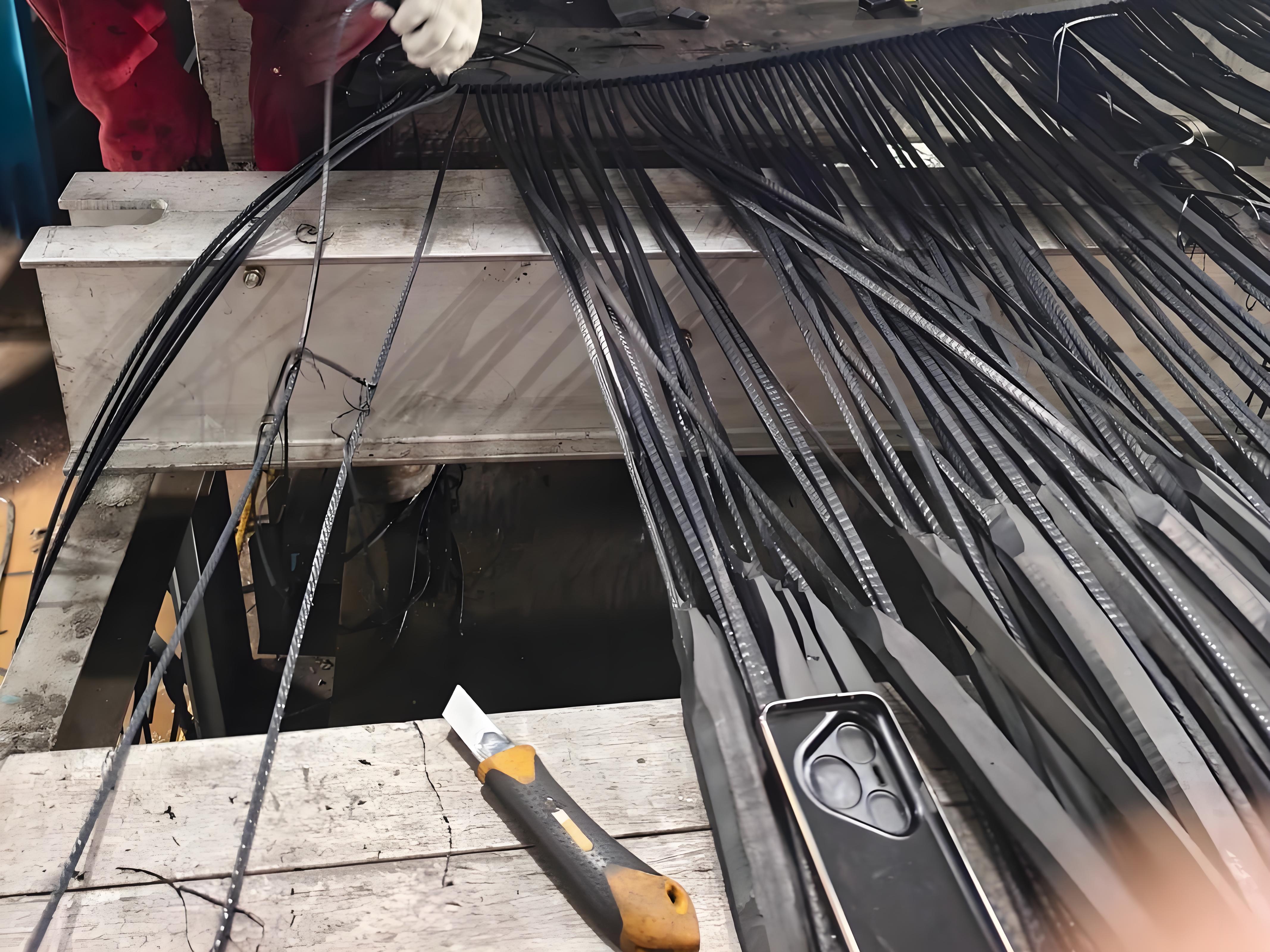 Steel cord quantity and belt width selection diagram
