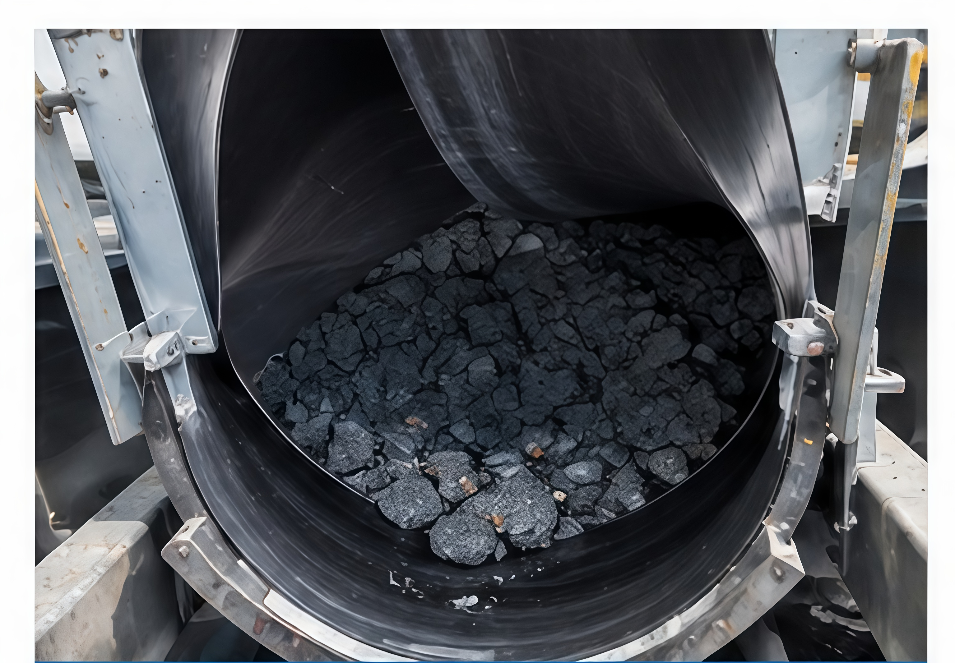 How a tubular belt conveyor works for coal conveying