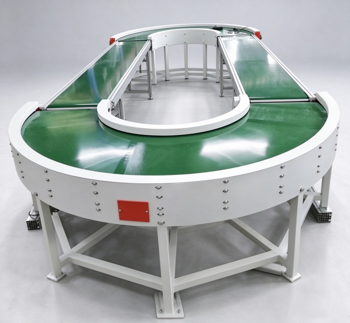 Curved Belt Conveyor